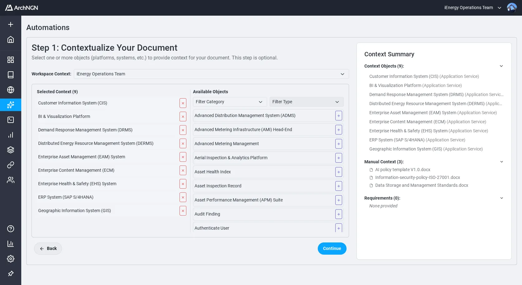 ArchNGN automation studio
