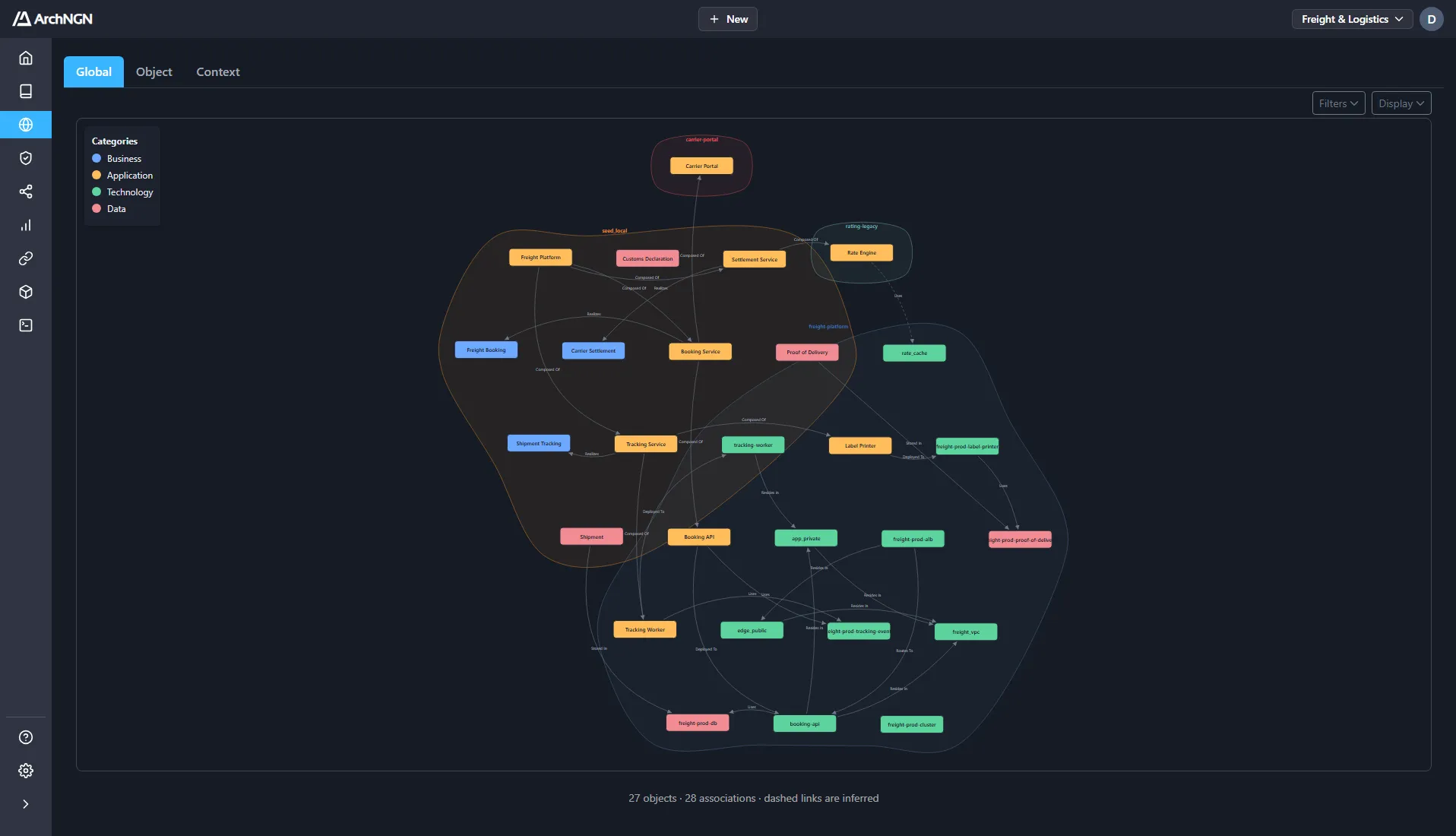 Workspace explorer view